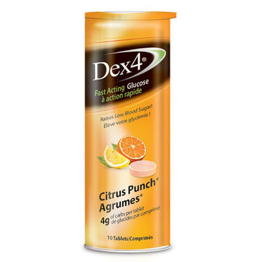 Dex4 Glucose Tablets Citrus Punch